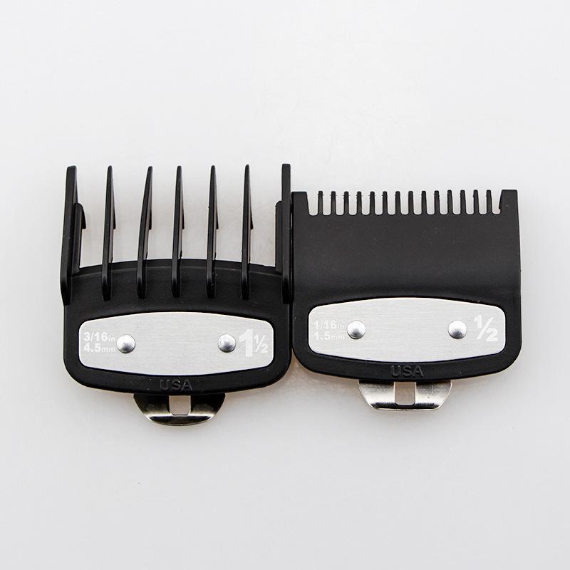 Electric Push Clipper Limit Comb Color Iron Buckle Positioning Calipers Barber Shop Professional Accessories Hair Cutting Tools