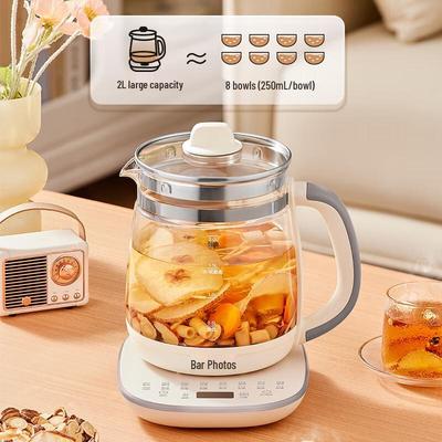 BEAR 2L Smart Glass Wellness Pot & Tea Maker CN Plug (adapter Included)