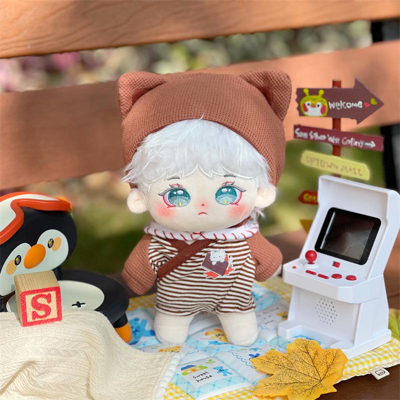He Junlin 20cm Cotton Doll - Authentic, Cute Plush Holiday Gift