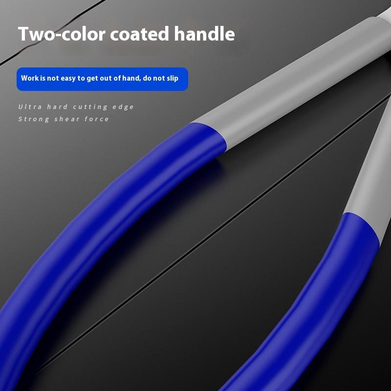 RAYENR CR-V Plasttang 6 tommer Avbitere Elektrisk Ledning Kabelkuttere Diagonaltang for Smykker Multifunksjonelt Jernvareverktøy