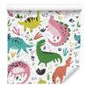 Colorful Dinosaurs Wallpaper for Living Room and Bedroom 50x1000