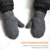 1 Pair Baby Mittens Exquisite Comfortable Children Mitten Girls Boys Winter Clothes Accessory Hand Cover for Outdoor Wearing