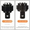 1/4" 3/8" 1/2" Drive Retractable Ratchet Set Drive Rotating Ratchet Reversible Drive 72 Tooth Socket Wrench Mechanical Tool