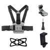 Smartphone Camera Chest Harness Strap Mount with Phone Holder for GoPro Hero 13 12 11 10 9 8 7 6 5 4 3 DJI Osmo 6 5Pro Insta360
