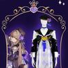 Schwarzes Turm-Cosplay-Kleid für Damen, bequem und stilvoll!
