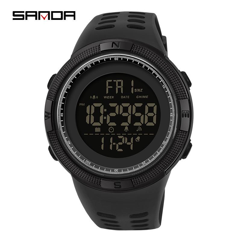 Sanda Luminous Men's Multifunctional Waterproof Tactical Sports Watch