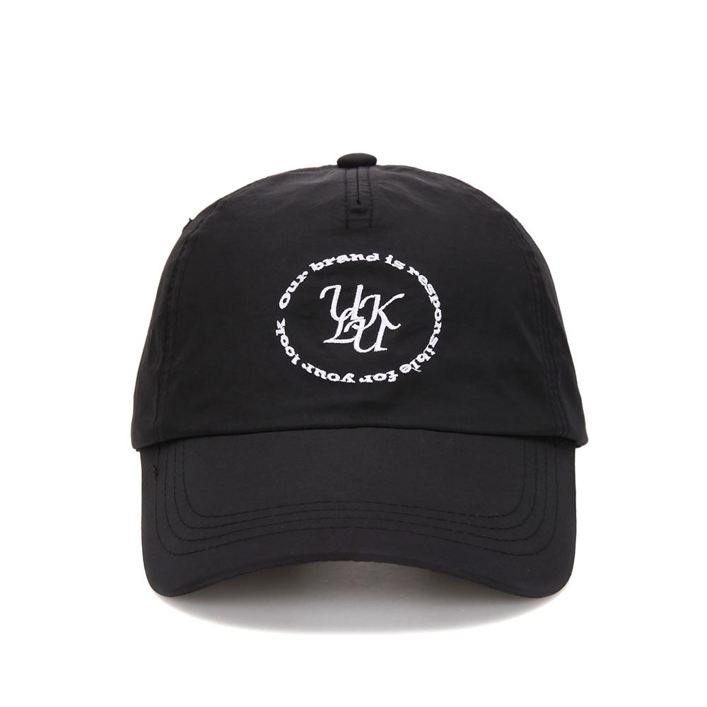 ULUK Lucida C Embroidered Nylon Ball Cap_Black