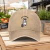 Unisex Raccoon Baseball Cap  Lightweight Duckbill Hat with Hook  Loop Closure Washed Casual Cap for Unisex  Women