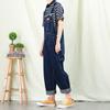 Pánská korejská verze toolingových kombinéz Pánské jednodílné bryndáčky Modré džínové kalhoty Pánské džínové overaly