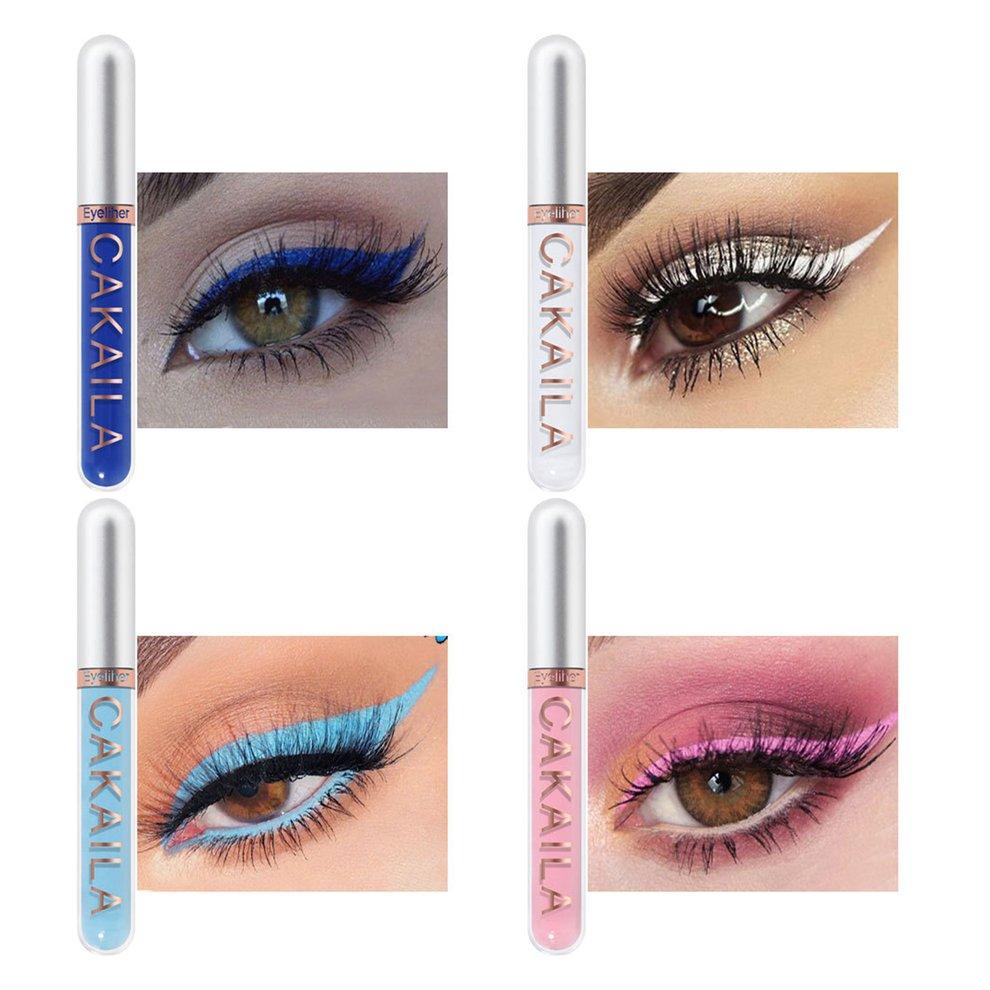 Cheap Pearliky 8 Colors/Set Matte Color Eyeliner Kit Makeup Waterproof