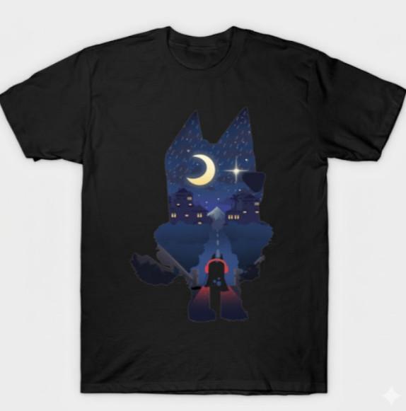 Bluey Night T- Mens Womens Kids Funny Sleep Tee Unisex T-Shirt S