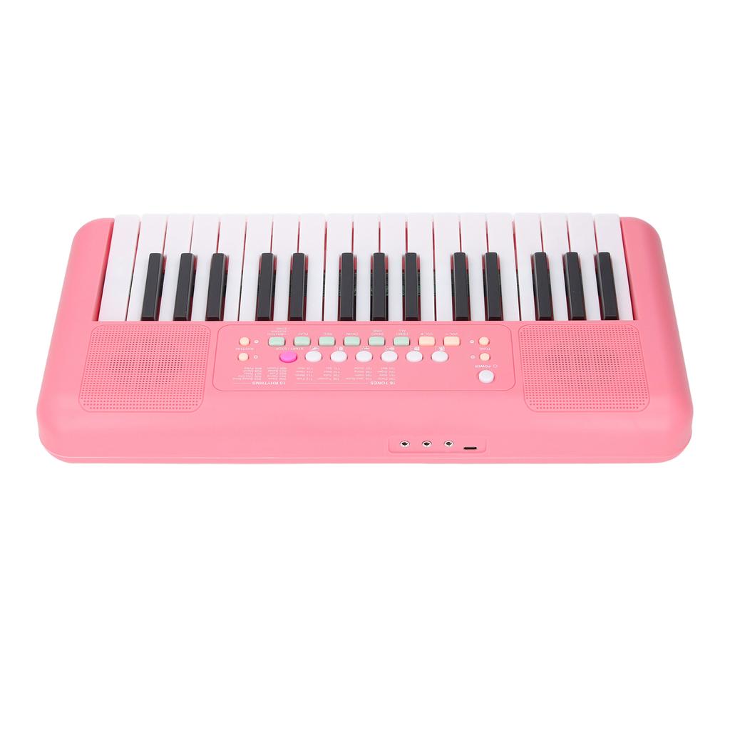 32 Key Electronic Keyboard 16 Tones 10 Rhythms Vibrato Sustain Echo Effects Electronic Piano