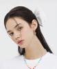 Vvv Square Lace King Ribbon Pin _ White