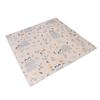 Under High Chair Mat 130x130cm Oxford Cloth Anti Slip Washable Portable Baby Splat Mat for Home Picn