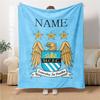 Custom Name Juventus Crest blanket for Couch & Bed, Plush Cozy Fuzzy Blanket Super Soft & Warm Blankets for Fall and Winter. 0908258