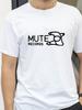 Mute Records Graphic T Shirt Casual Unisex Fashion Tops Funny T Shirts Summer Breathable Crewneck Short Sleeve Tee
