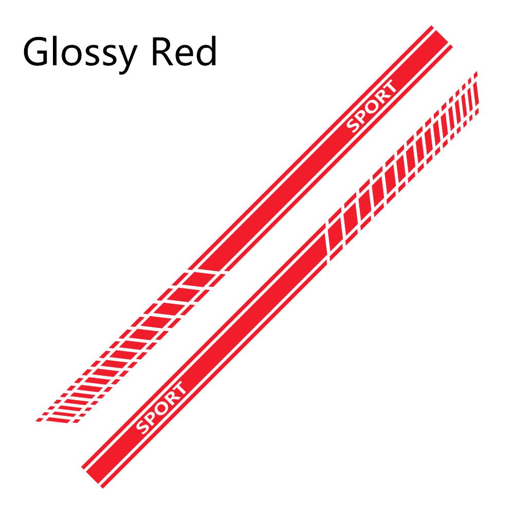 Car Door Side Stickers for Volkswagen GOLF 4 5 6 7 Racing Sport Stripes Styling Vinyl Film Decor Decals Auto Tuning Accessories