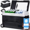 Refrigerador de viaje con compresor Icemax 400 Berdsen de 40 litros - negro y gris