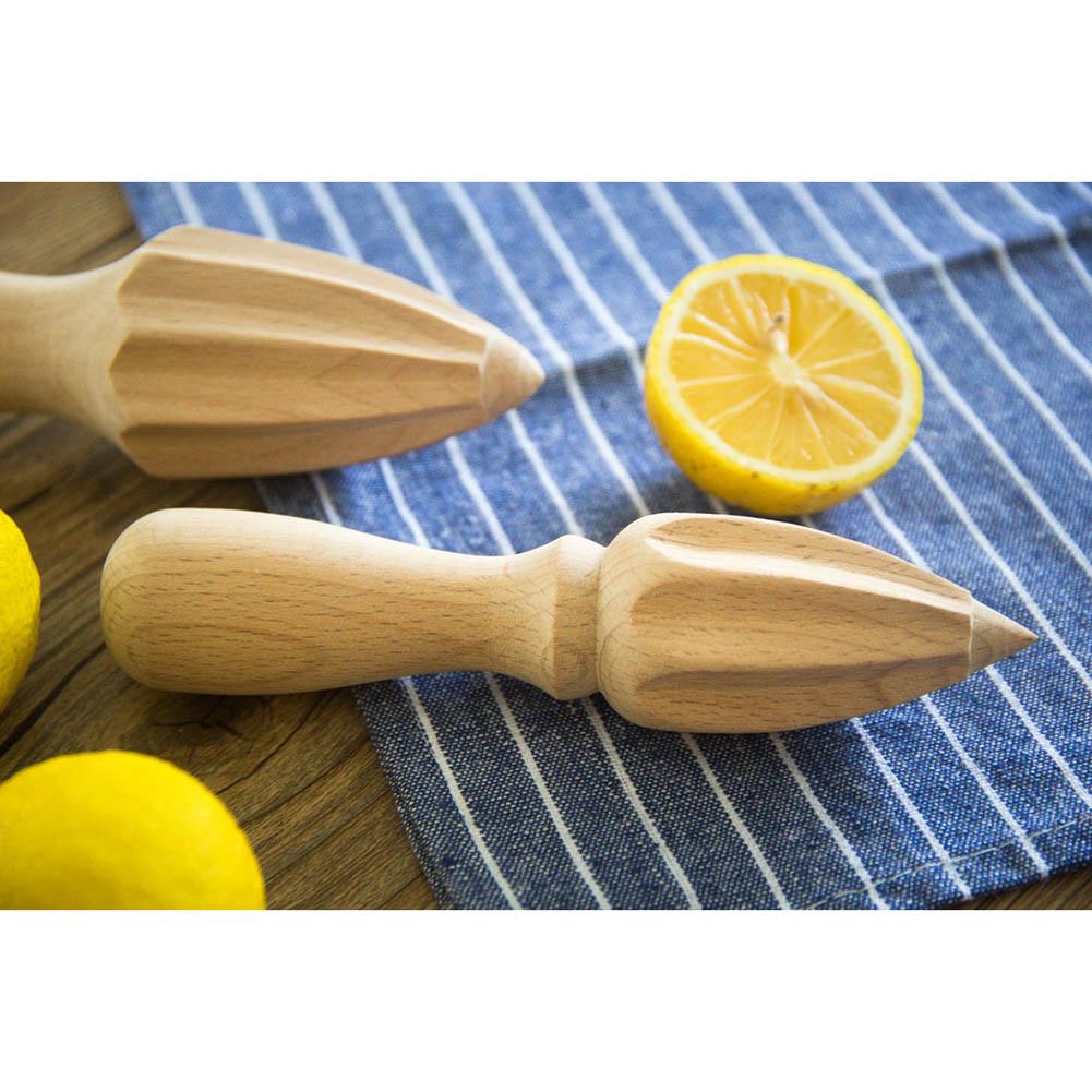 Natural Wood Citrus Juicer Mini Manual Juicer for Orange Citrus Lemon