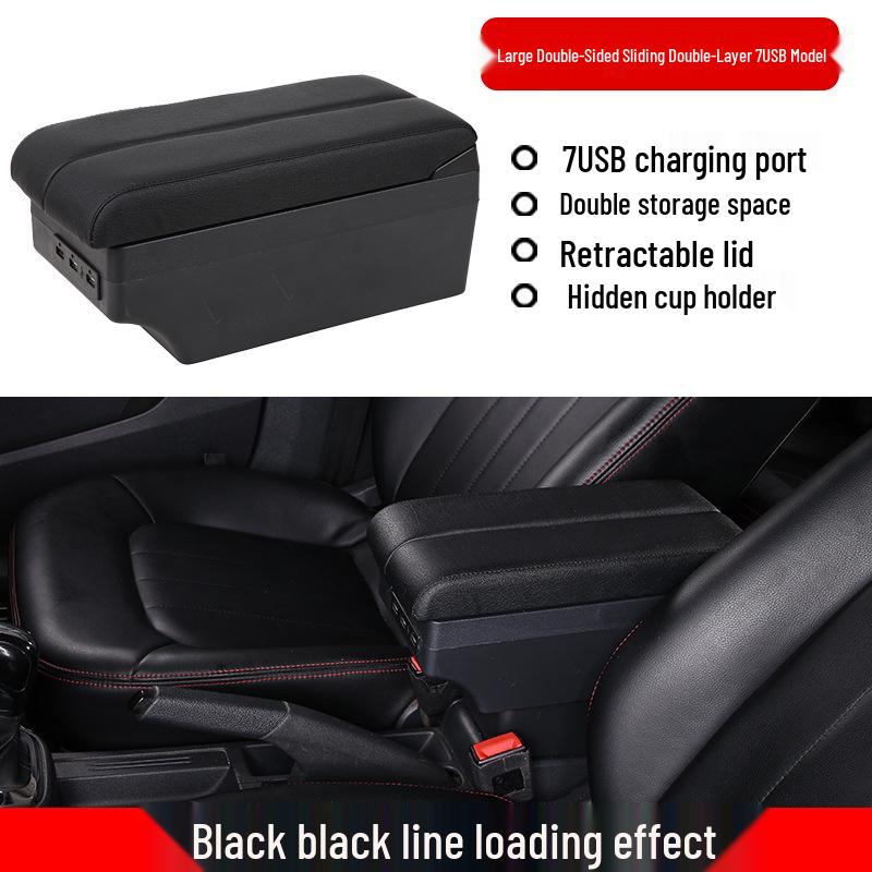 Mahindra E20 Plus Center Console Armrest Accessory
