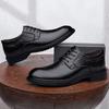 Fashion All Seasons Stylish Oxford Shoes New Men's Business Casual Shoes Soft Sole Formal Dress Footwear Genuine Leather Man Derby Shoes
