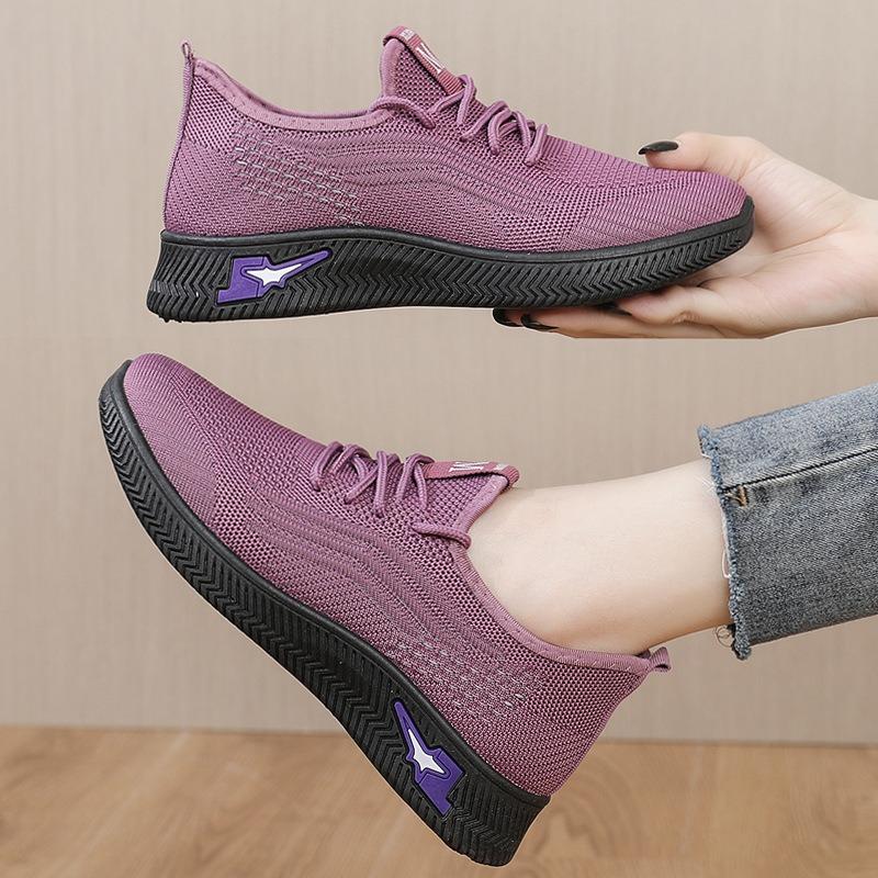 Schuhe für Damen, atmungsaktive und vielseitige Freizeitschuhe, Einzelschuh
