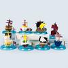 8 pièces One Piece anime Bateau Pirate Tendance Boîte Aveugle Boîte Mystère Ornements Kawaii Figurines Décoration d'Intérieur Bureau