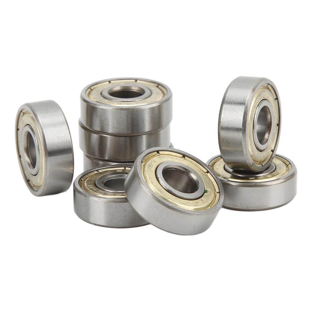 8 Pièces Roulement à Billes 608ZZ ABEC 11 Acier au Carbone Scellé Roulements de Skateboard 8x22x7mm pour Patins à Roulettes Planches de Danse