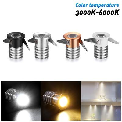 1/3W Small LED Light In Down Lamp Spot for Indoor Store Counter Home Kitchen