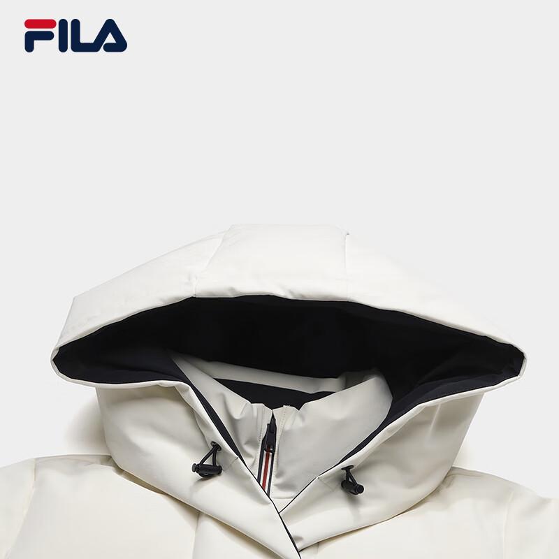 FILA Women's Mid-Length Hooded Down Jacket