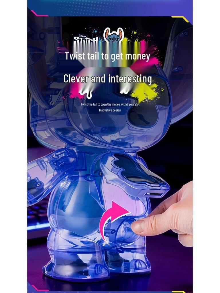 Disney Stitch Prasátko Ozdoba: Novoroční dárek pro děti s velkou dárkovou krabicí pro chlapce a dívky