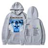 Eminem The Slim Shady Tour Vintage Portrait Front & Back Print Hoodie Unisex Hip Hop Casual Fashion Sweatshirt Warm Yet Not Bulky for Autumn & Winter
