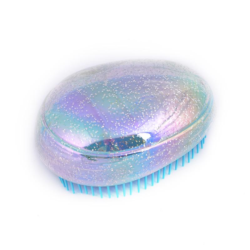 

Щетка для волос, расческа, яйцо, круглая форма, мягкие инструменты для укладки, щетки для волос, распутывающая расческа зелёный