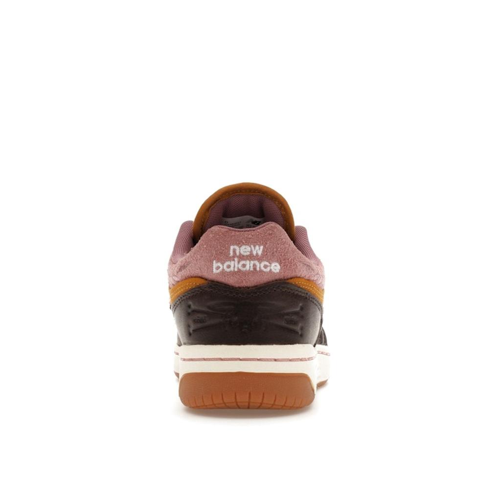 303 Boards x Jeremy Fish x New Balance Numeric 480 Silly Pink Bunnies Men Sneakers Brown NM480FXT