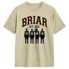 Außerhalb des CampusBriar U Briar University Eishockey Romanze Hawks Eishockey Team T-Shirt Strand T-Shirts Baumwolle Trendiges Cooles T-Shirt für Männer