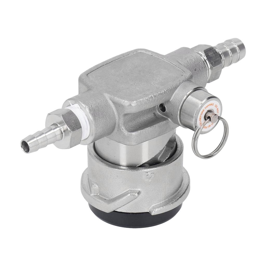 S System Keg Coupler Stainless Steel S Type Beer Dispenser Keg Coupler with Safety Pressure Relief