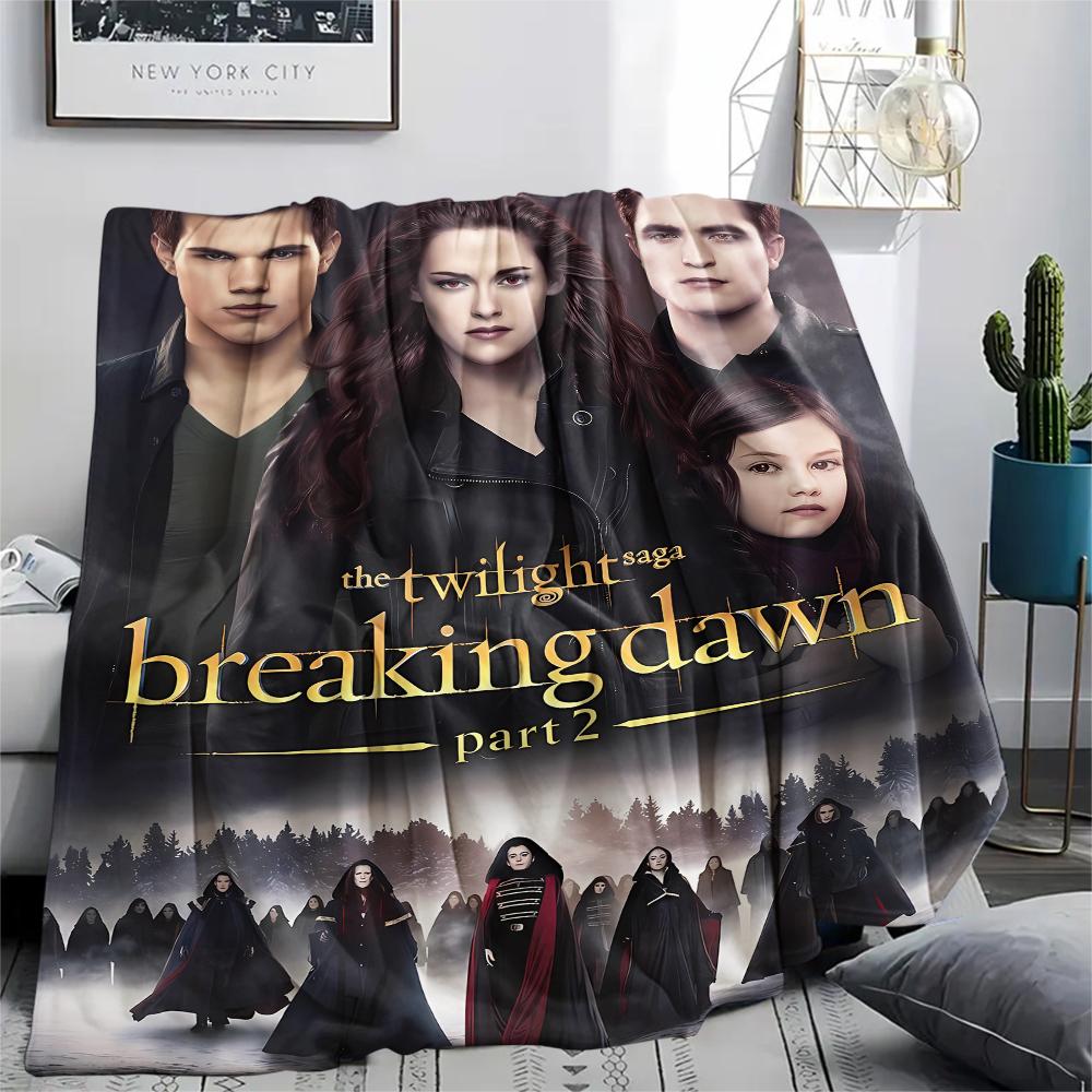 Vampire TV Characters Print Flannel Blanket,High Quality Comfortable for All Seasons,Home Decor,Warmth and Comfort,Perfect for Christmas Gifts