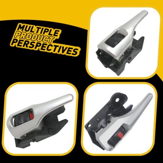 For 2009-2013 Toyota Corolla Interior Door-Handle Front/Rear Passenger Side B