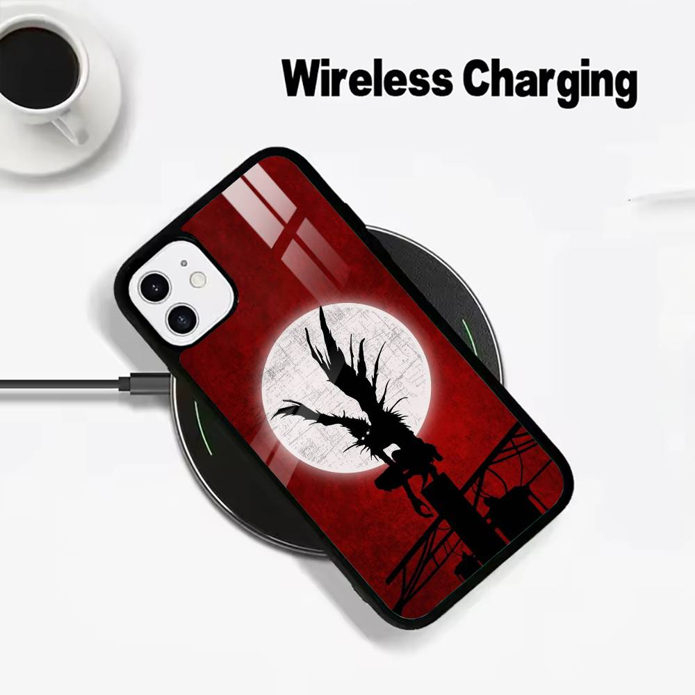 D-Death- Note- Classic Anime Wireless Charging Phone Case Compatible with iPhone 17/16/15/14/13/12/11
