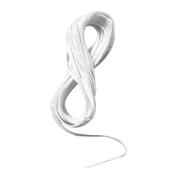 Mèche plate pour bougies ø3/6cm 1m