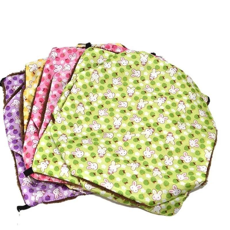 Double-Layer Pet Plush Hammock Warm Hamster Hanging Bed Ferret Hanging Bed Suitable For Cat Rodents Hammock Suitable For Hamster Pets Supplies Decor