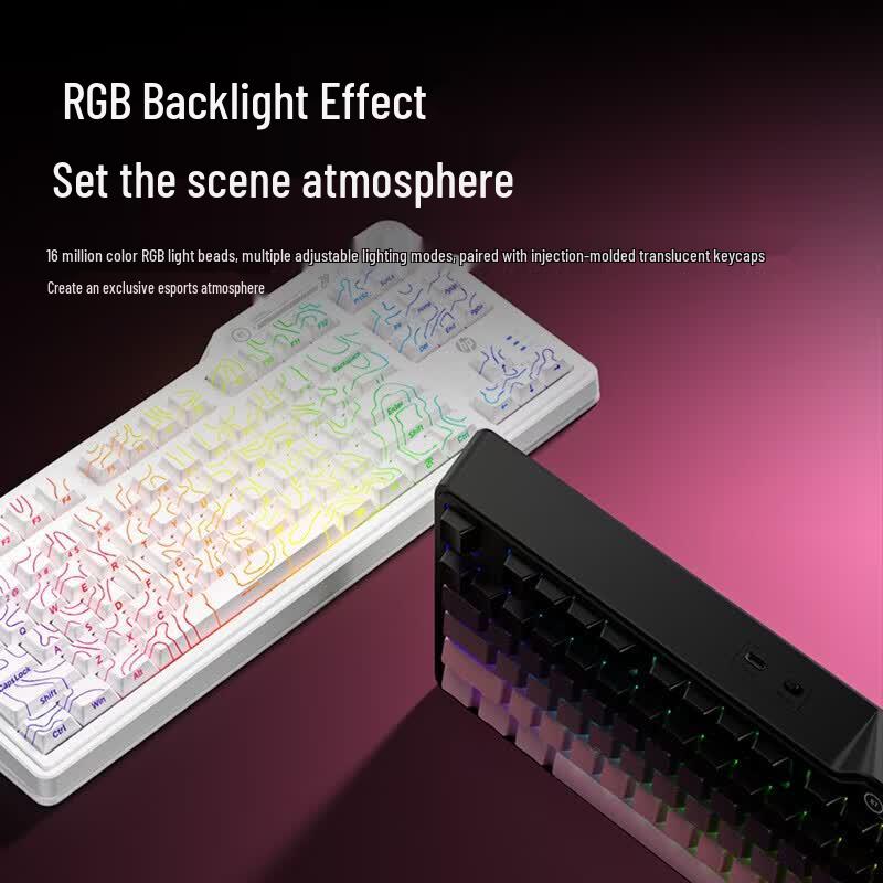 HP K120 Tri-Mode Mechanical Feel Keyboard