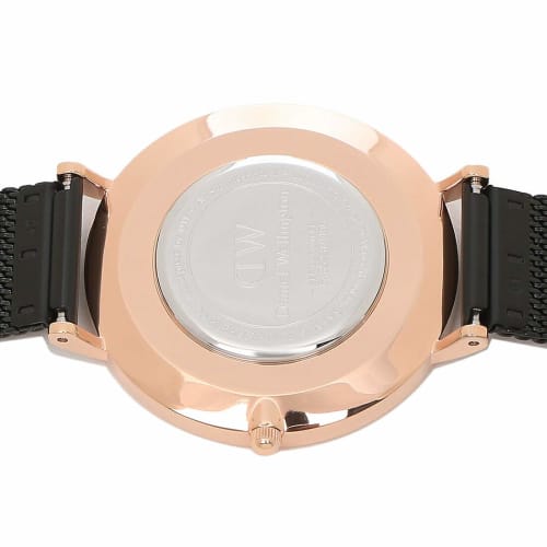 Daniel Wellington Women's and Men's Petit Ashfield 36mm Quartz Black Watch DW00100307