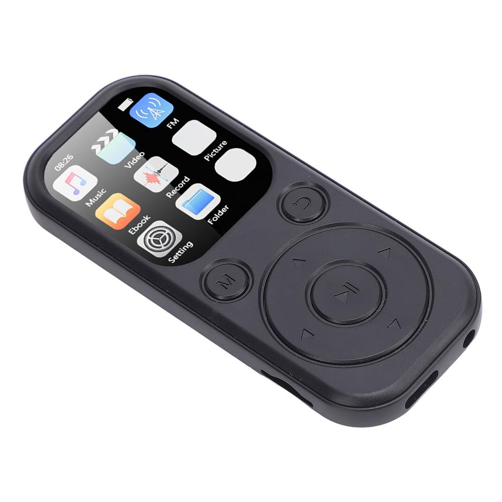 Bluetooth 5.4 MP3 Player Supports 128GB Memory Card HiFi Sound Quality 2.01 Inch IPS Screen Portable MP3 Player