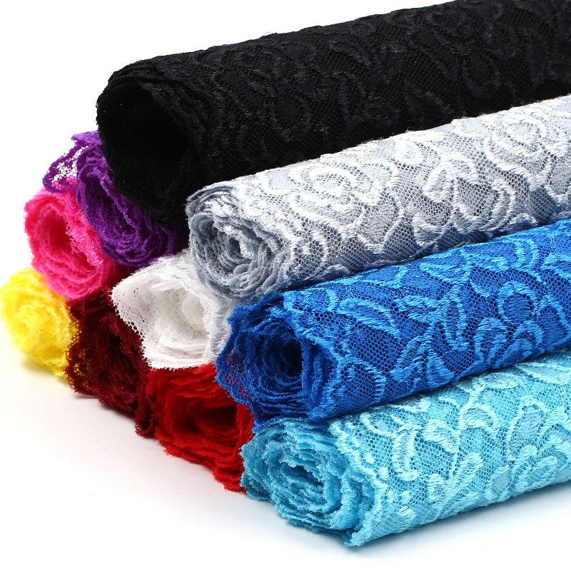 Color Lace Skirt Skirt Dress Black Fabric Accessories Decoration White Lace Tube Top Handmade Diy