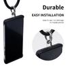 1-20pcs PVC Phone Tether Tabs Phone Lasso Replacement Transparent Phone Tether Patches Phone Case Anchor for Lanyard Hanging