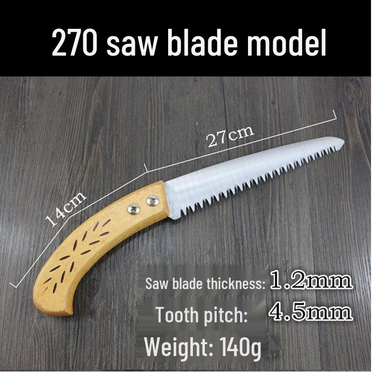 Handmade Mini Handheld Logging Saw for Trees and Gardening