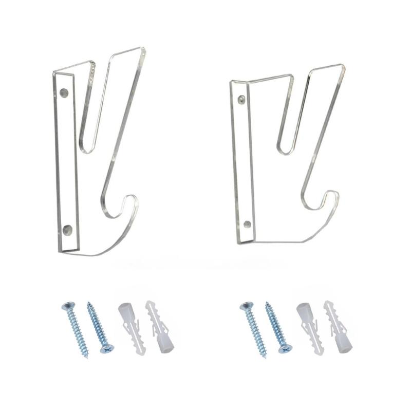 Sturdy Acrylics Skateboard Holder Wall Mounted Shelf with Accessory Hooks Portable for Home Organization Daily Use