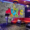 Musical Large Wall Mural Graffiti Wallpaper Abstract Art Graffiti Wall Mural for Kids Room Nursery Bedroom Home Decor Poster Wallpaper