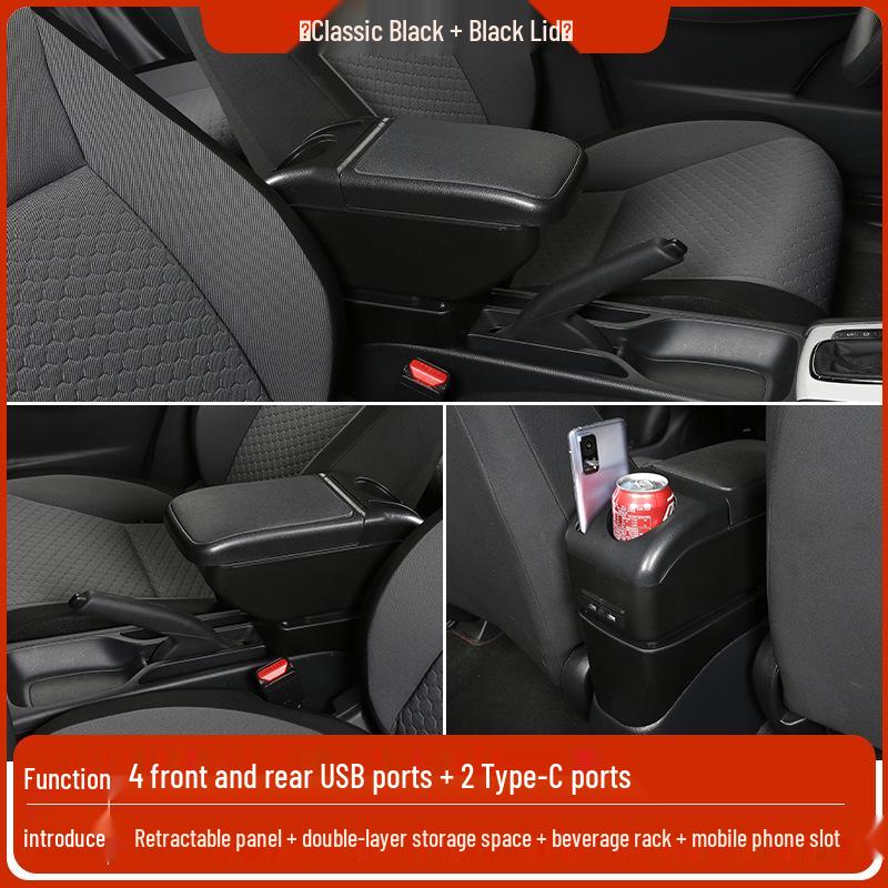 GAC Honda City Central Armrest Box: Interior Modification Accessory